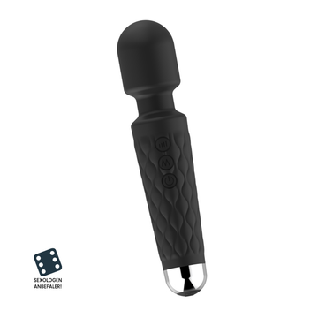 EYWA Vittoria Vibrator Mini Magic Wand Massasjestav Svart